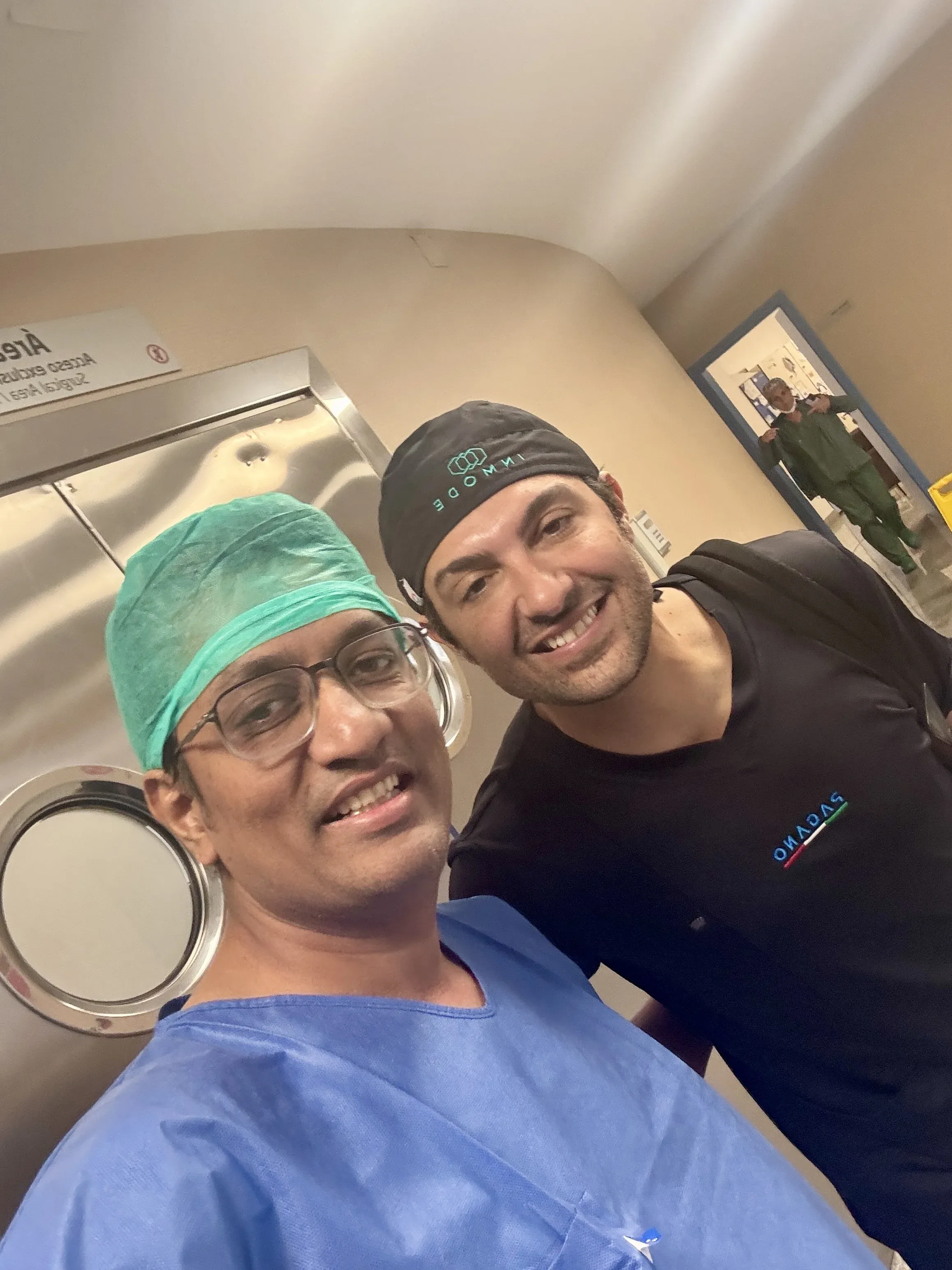 Dr. Salvatore Pagano Body sculpting training at spain dr harsh amin
